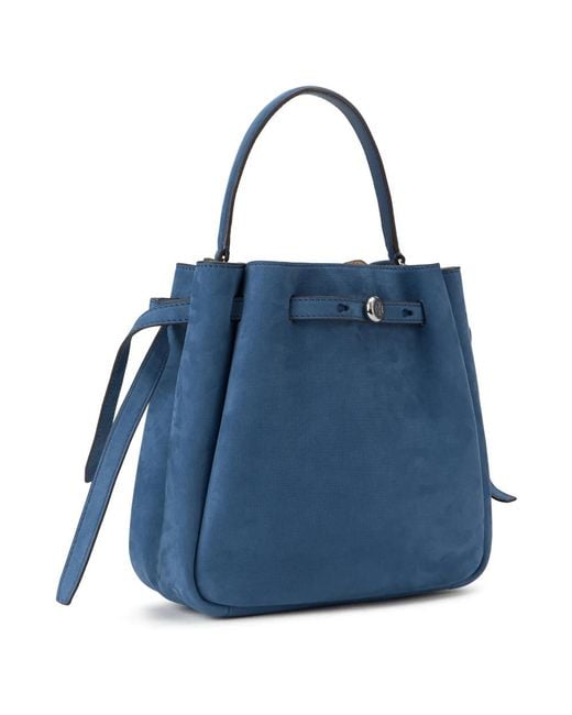 Tory Burch Blue Bucket Bags