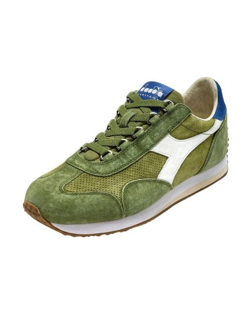 Diadora Green Sneakers for men