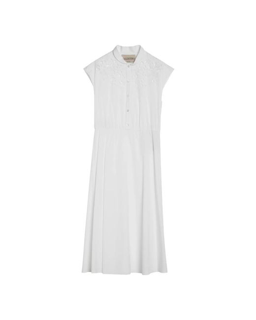 Valentino Garavani White Shirt Dresses