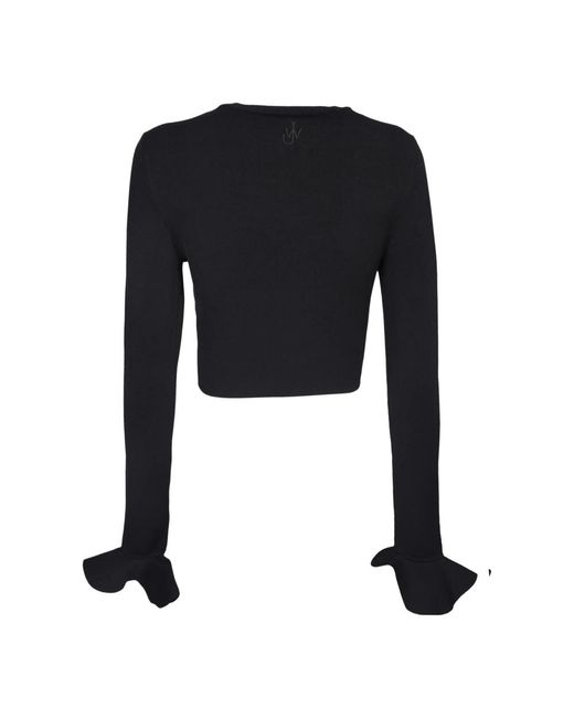 J.W. Anderson Black Long Sleeve Tops