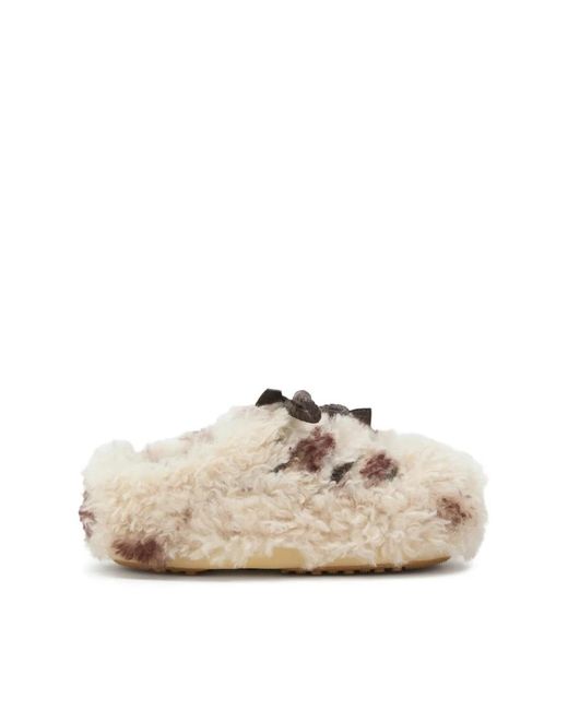 Moon Boot Natural Evx Curly Mules