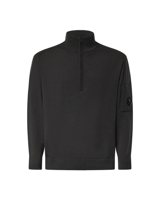 C P Company Black Turtlenecks for men