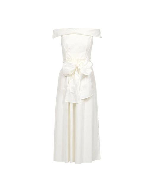 Weekend by Maxmara White Maxi Dresses