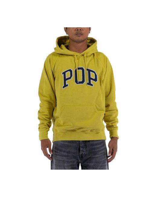 Pop Trading Co. Hoodie Mit Arch-Logo in Green für Herren