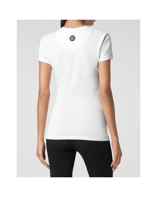 Philipp Plein T-Shirts in het White