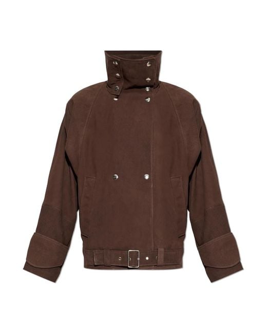 IRO Brown Leather Jackets