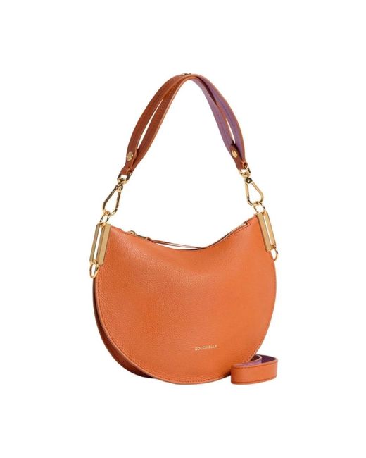 Coccinelle Orange Shoulder Bags
