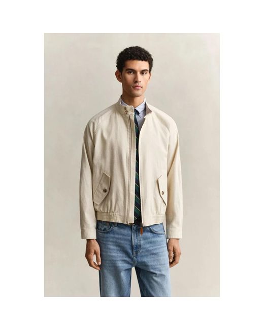 Light Jackets Gant de hombre de color Natural