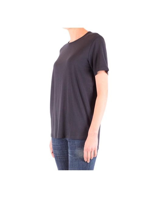 Liviana Conti Blue Tshirt kurze Ärmeln.