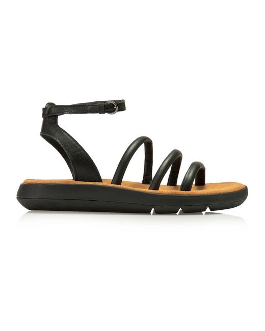 Clarks Schoenen ,Zwart ,Leer Jemsa Style Sandalen in het Black