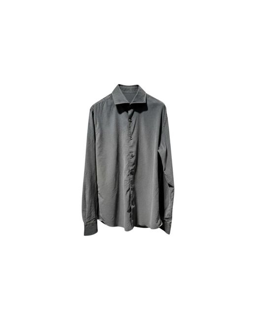 Xacus Microcordhemd in Gray für Herren
