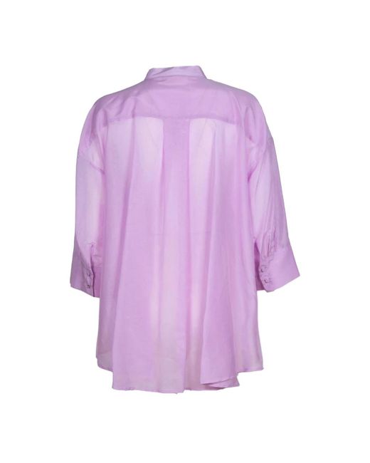 iBlues Purple Lila aguzzo hemd