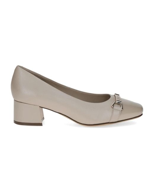 Caprice Gray Pumps