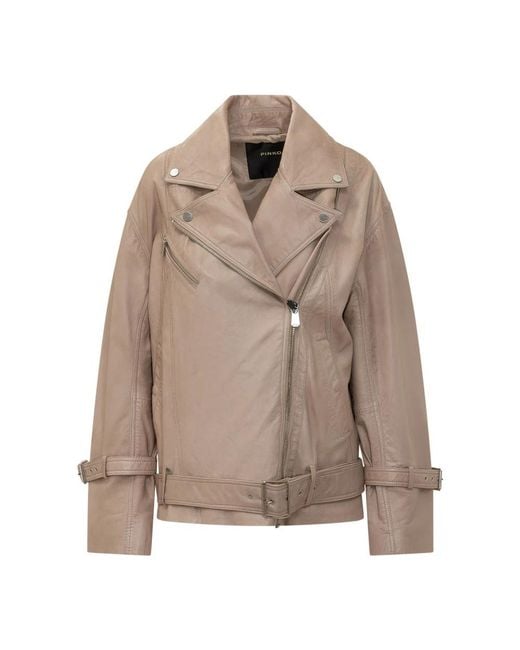 Pinko Natural Leather Jackets