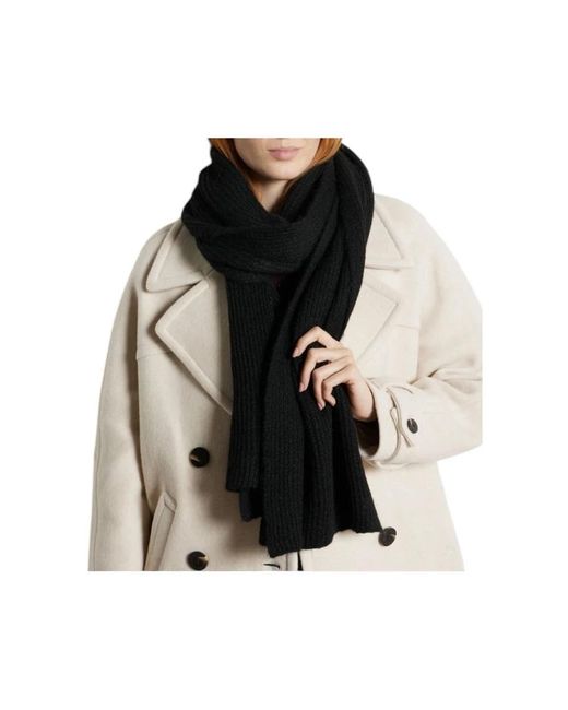 Coccinelle Black Winter Scarves
