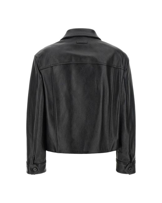Leather Jackets Marni de color Black