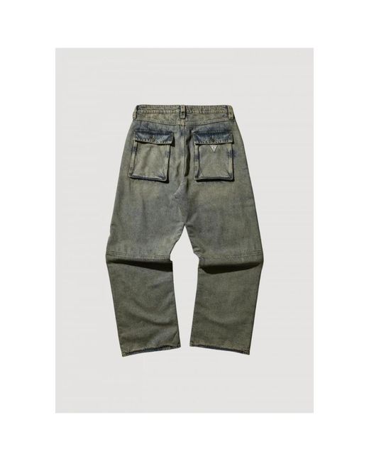 Guess Green Straight Jeans for men