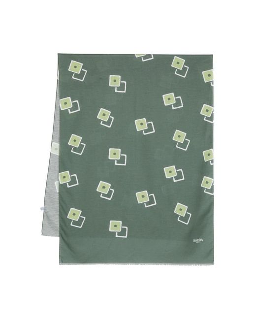 Barba Napoli Green Winter Scarves for men