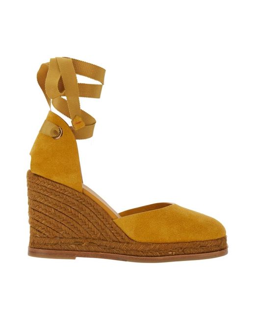 Castaner Metallic Wedges