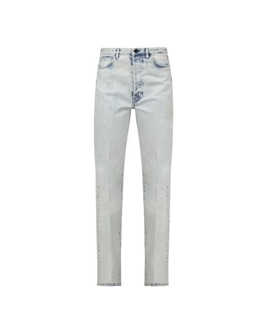 Liviana Conti Blue Denim Langarmhemd