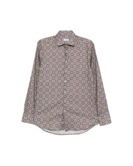 Etro Gray Casual Shirts for men