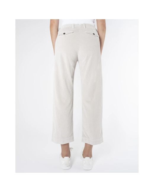 Nine:inthe:morning White Cropped Trousers
