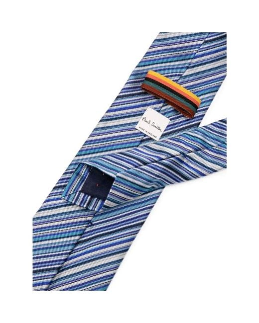 PS by Paul Smith Navy streifen krawatte,gestreifter krawatte in Blue für Herren