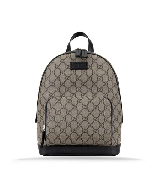 Gucci Gray Backpacks