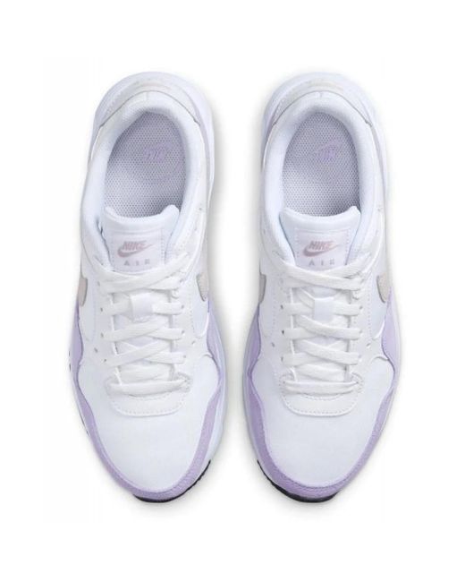 Nike White Air max sc sneakers weiß/lila