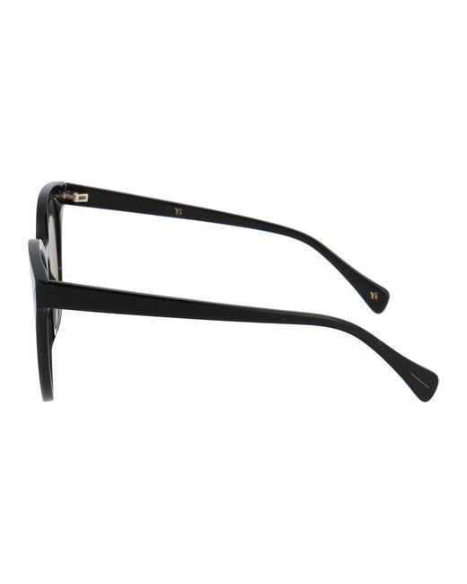 Yohji Yamamoto Gray Stylische sonnenbrille ys5003