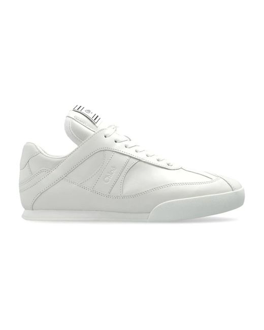 Chloé White Kick Sneakers