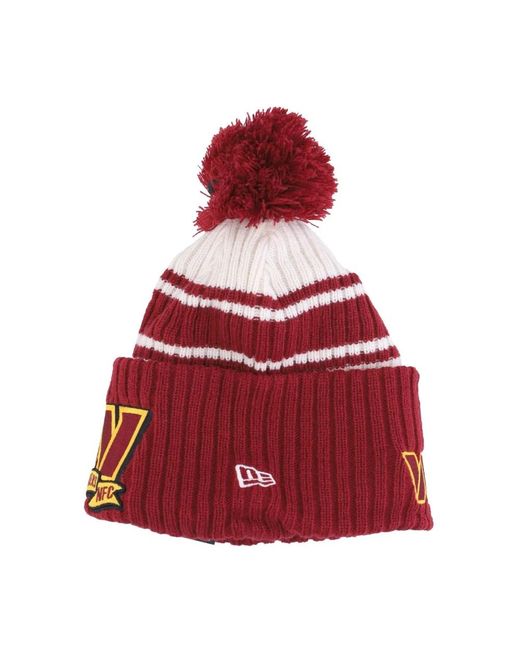 KTZ Accessoires ,Rood ,Nfl Sideline Sport Gebreide Muts in het Red voor heren