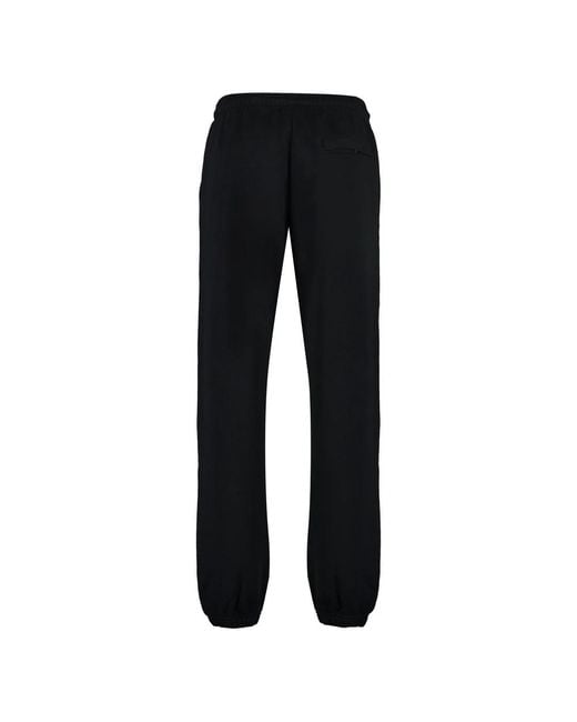 Marcelo Burlon Black Sweatpants for men