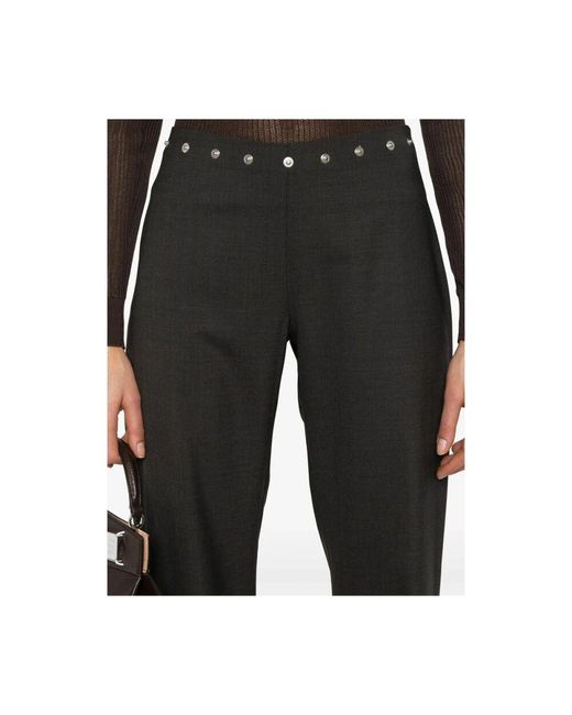 Straight Trousers Paloma Wool de color Gray