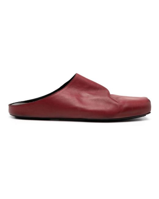 Uma Wang Red Mules for men