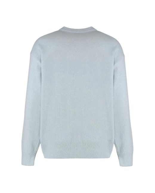Boss Blue Round-Neck Knitwear for men