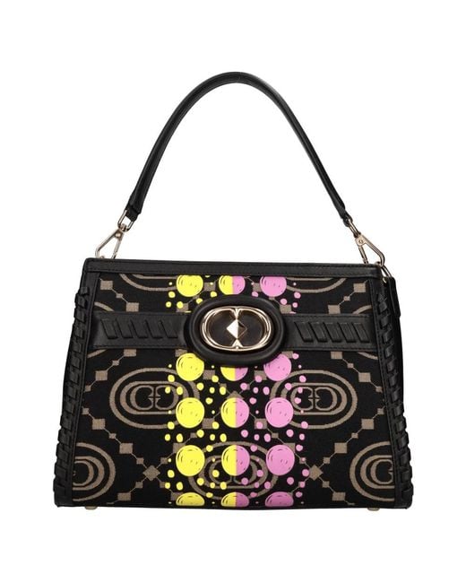 La Carrie Black Shoulder Bags