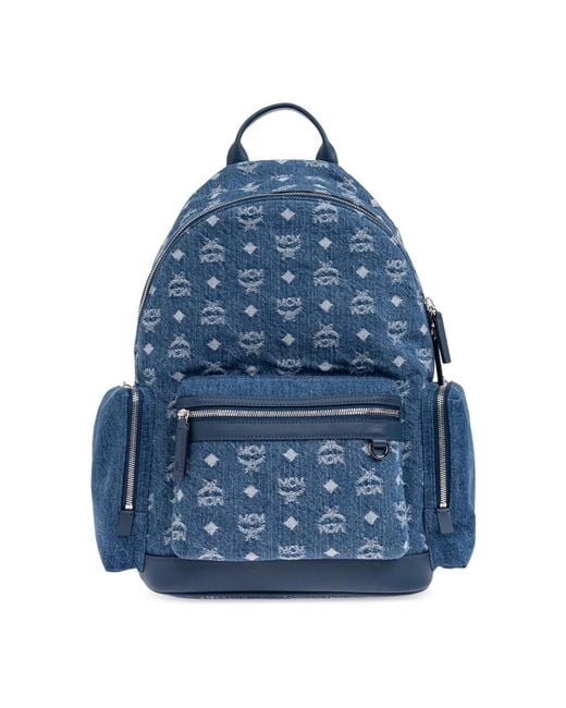 MCM Blue Backpacks for men