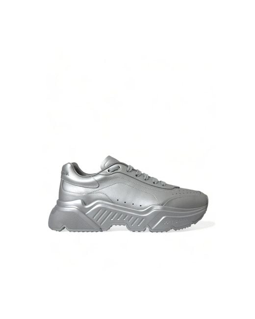 Dolce & Gabbana Gray Sneakers for men