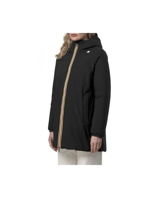 K-Way Black Parkas