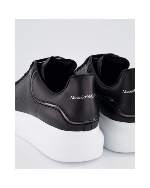 Alexander McQueen Schwarzer oversized sneaker in Black für Herren