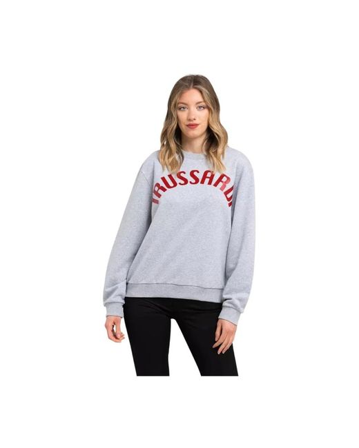 Trussardi Gray Sweatshirts
