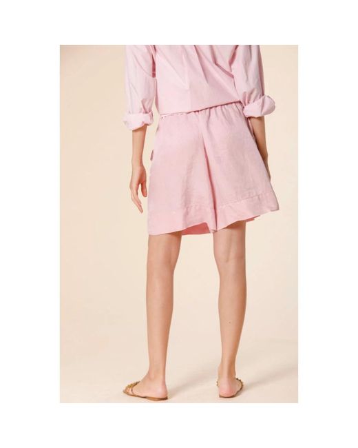 Mason's Pink Lila chino bermuda shorts