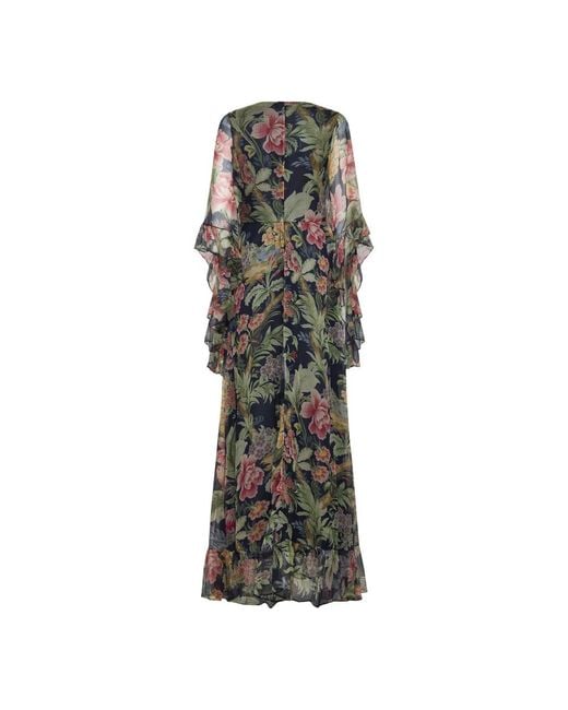 Etro Gray Maxi Dresses