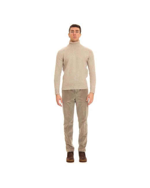 Gran Sasso Natural Turtlenecks for men