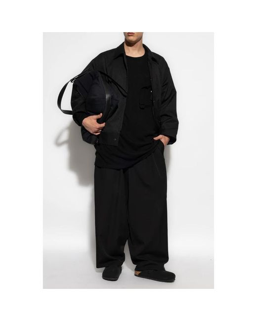 Comme des Garçons Jassen ,Zwart ,Wol Jas Met Zakken in het Black voor heren