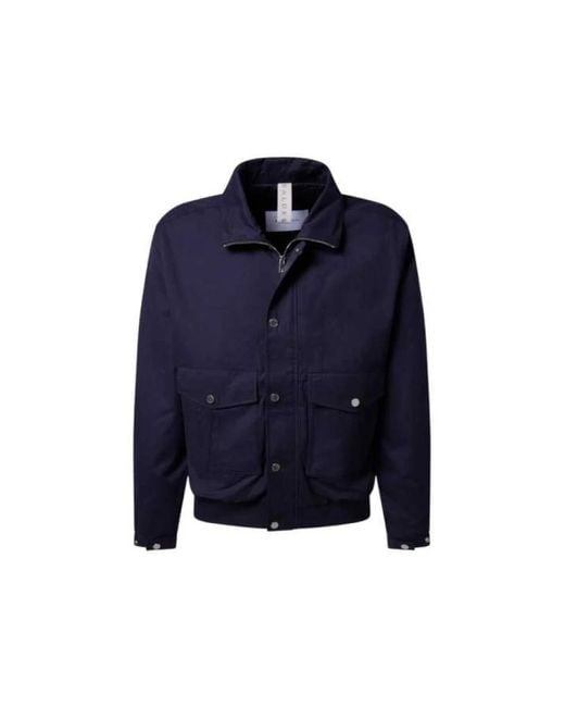 Baldessarini Blue Bomber Jackets for men
