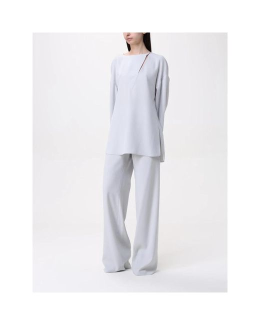 Emporio Armani Blue Blouses