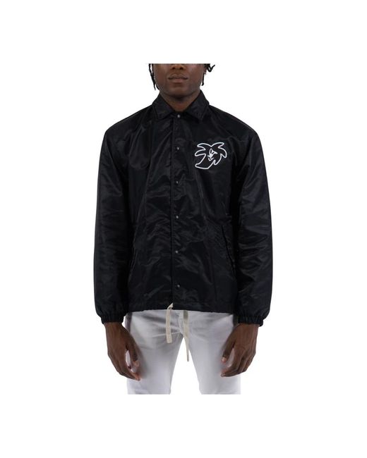 Light Jackets Palm Angels de hombre de color Black