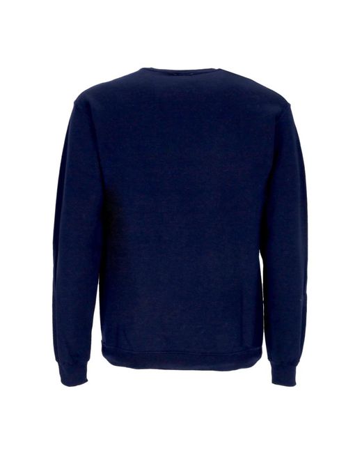 Thrasher Hoodies & Sweatvesten ,Blauw ,Katoen Crewneck Sweatshirt in het Blue voor heren